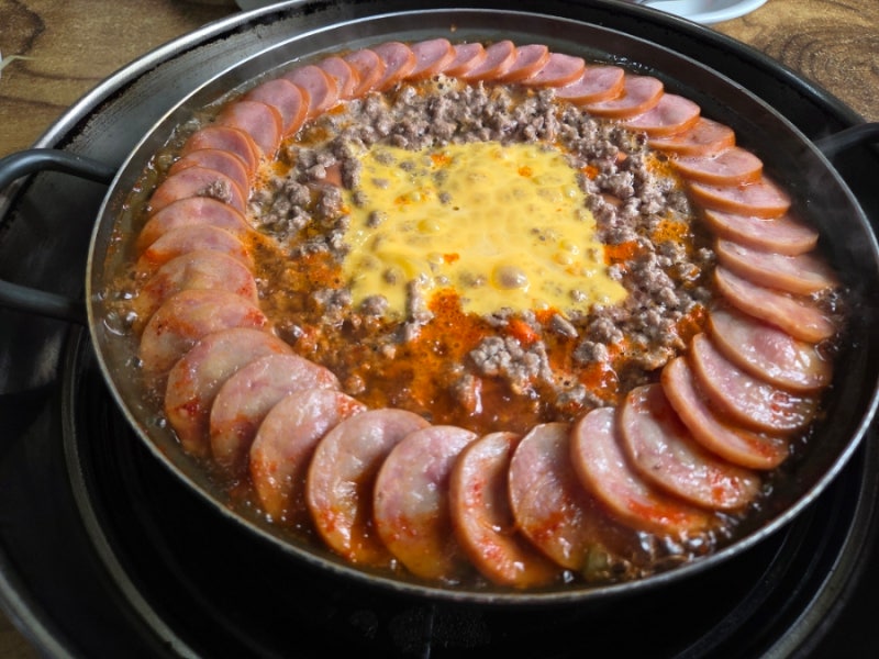 수원 인계동 맛집 이나경 송탄 부대찌개(주차)