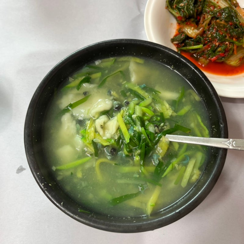 임실 길손식당 임실호국원 근처 다슬기 수제비 후기