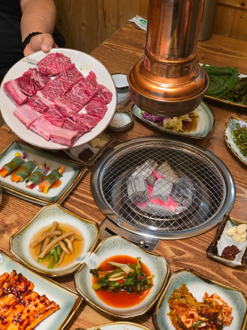 대구 팔공산 소고기 맛집 성주한우명가 가족외식하기 좋은 방갈로 식당