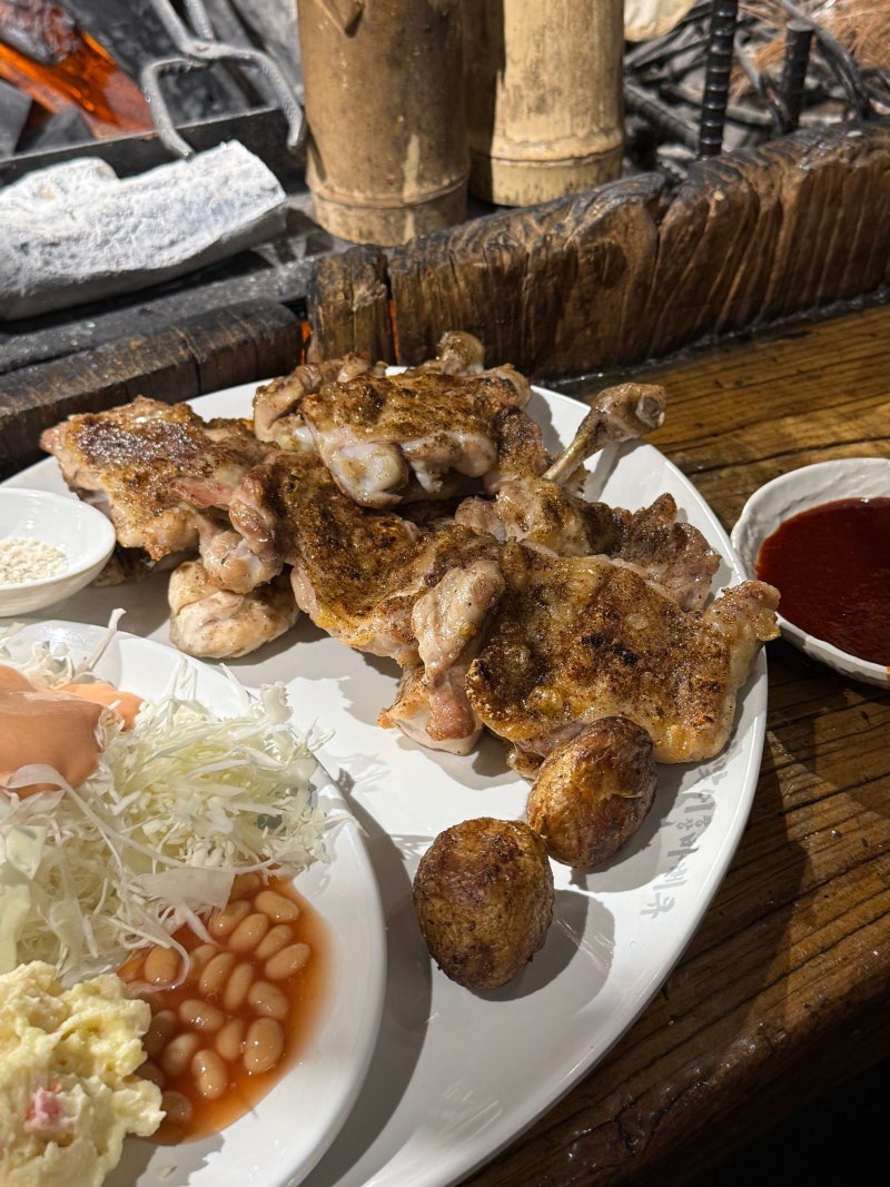 [성수 닭구이 맛집 추천] 달맞이광장바베큐 성수점 평일 저녁 방문 후기