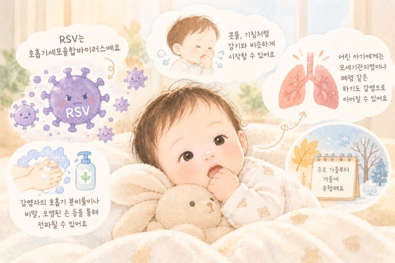 신생아 RSV 예방항체, 접종 시기부터 비용까지 실제 후기