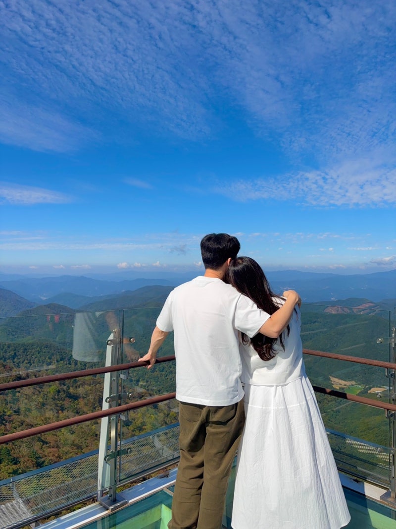 【平昌大関嶺】真夏でも涼しい発旺山頂上、発旺山ケーブルカー＆スカイウォーク