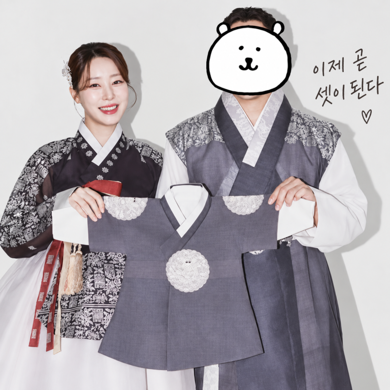 둘이 찍는 마지막 추석일까…고우리♥남편 “이제 곧 셋이 된다”