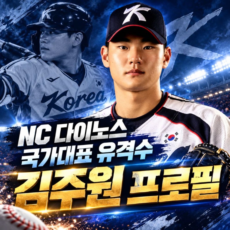 NC 김주원 프로필, 나이·키·학력·연봉·골든글러브·국가대표