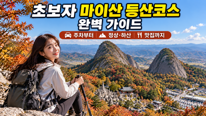 초보자 마이산 등산코스 완벽 가이드｜주차부터 정상·하산·맛집까지