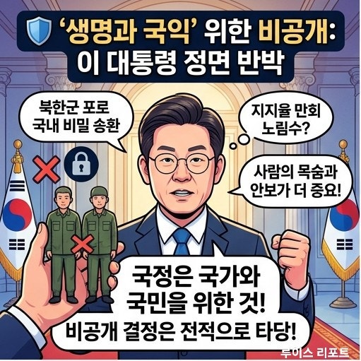 [정치/외교] 李대통령 "北포로 송환 비공개 타당…합의 어긴 우크라 아쉽다" 정면 반박…젤렌....