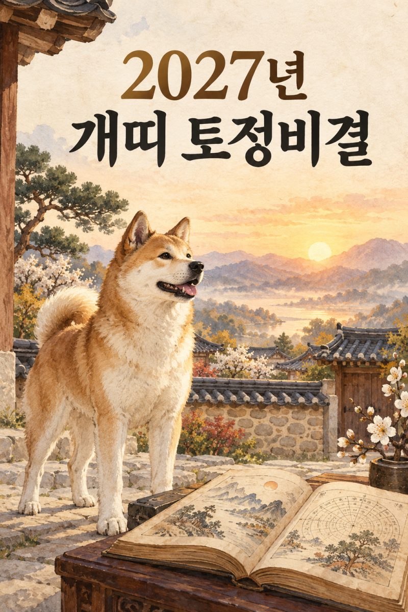 2027년 개띠 신년운세·토정비결｜책임을 나누고 내 삶의 자리를 지키는 해