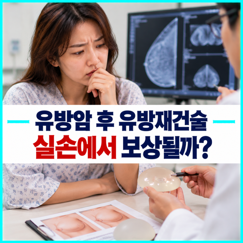 유방암 수술 후 유방재건술을 받았다면 성형수술이라 실손에서 제외될까?