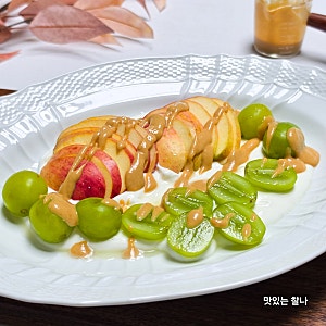 집에서 그릭요거트 만들기 매일 챙기는 사과 땅콩버터 샐러드