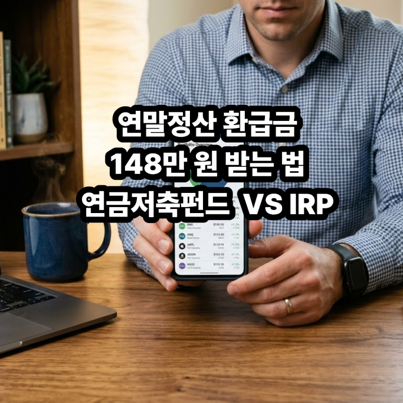 연금저축펀드 vs IRP 차이점과 연말정산 세액공제 전략