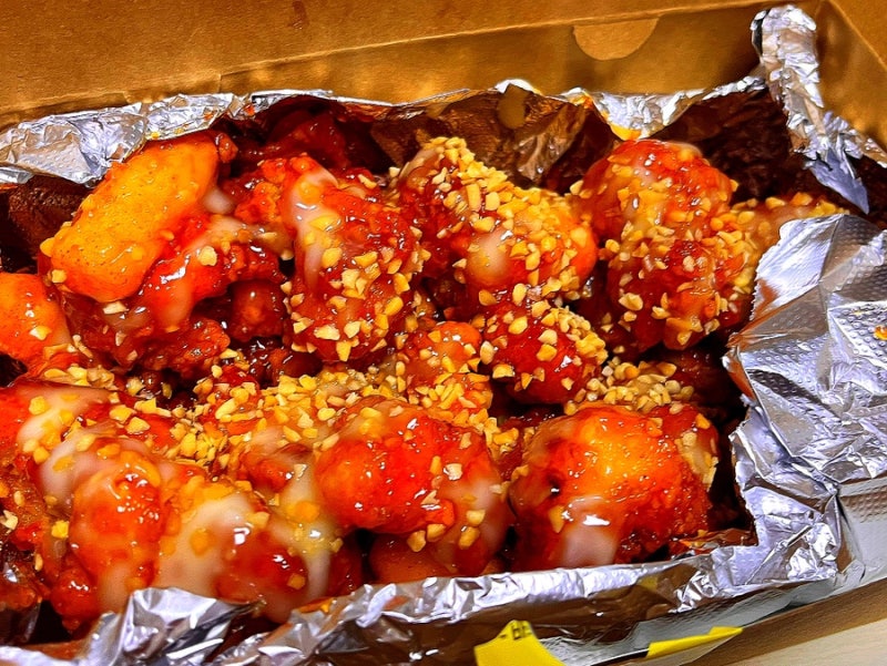 송상현광장맛집 화락바베큐치킨 부산직영점 시민공원 닭강정 가성비 포장
