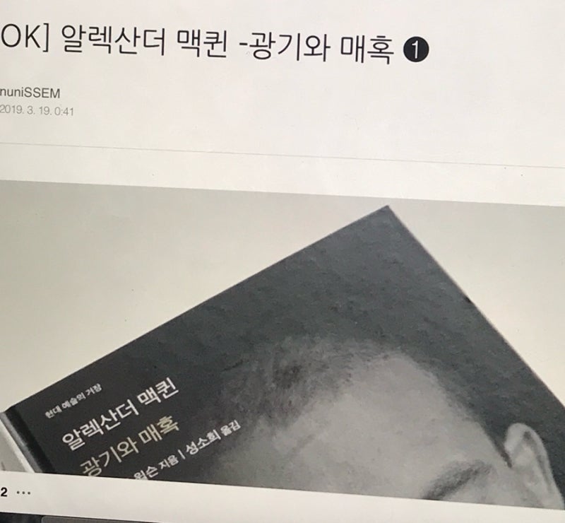알렉산더 맥퀸 책