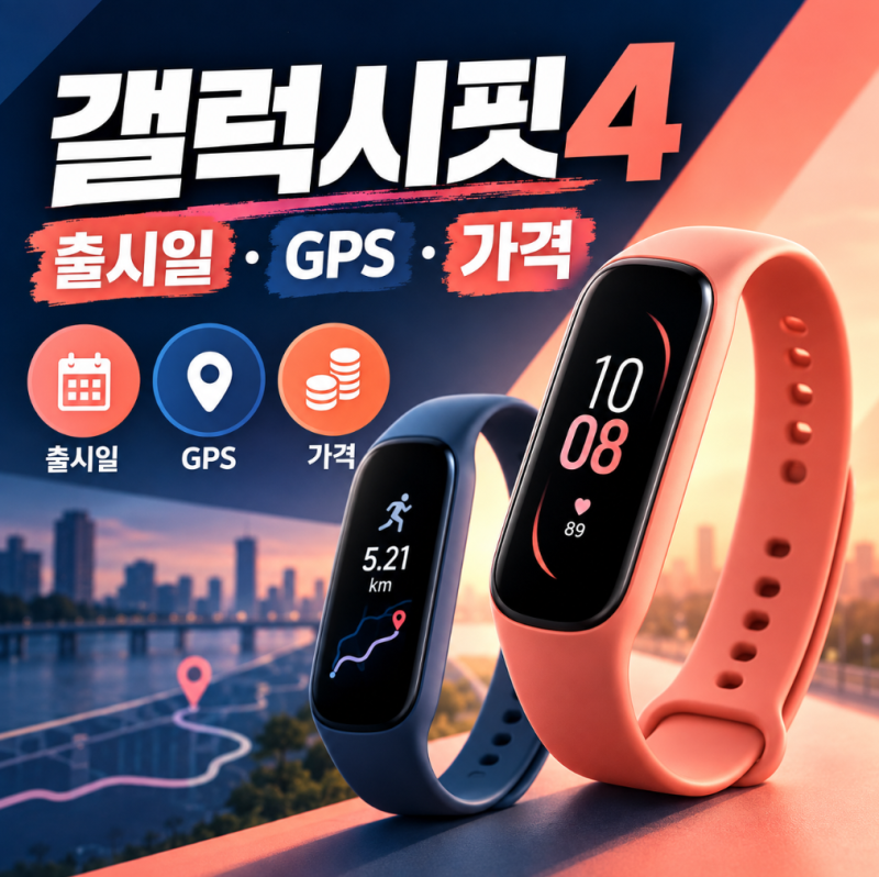 갤럭시핏4 출시일 언제? GPS 탑재 여부 가격 핏3와 차이 정리