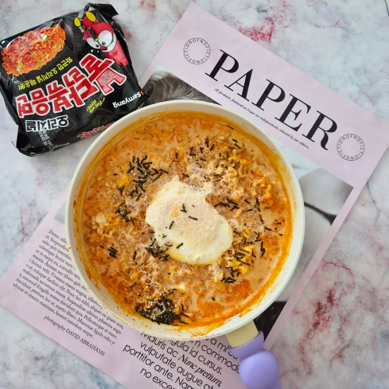 불닭볶음면 우유 라면 맛있게 끓이는법 볶음면 라면 레시피