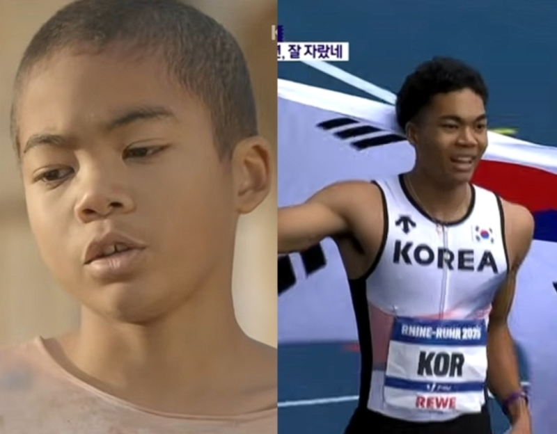 2006년생 조엘진, 육상 100m 준결선 도전 대한민국 국적 단거리 기대주의 특별한 이력