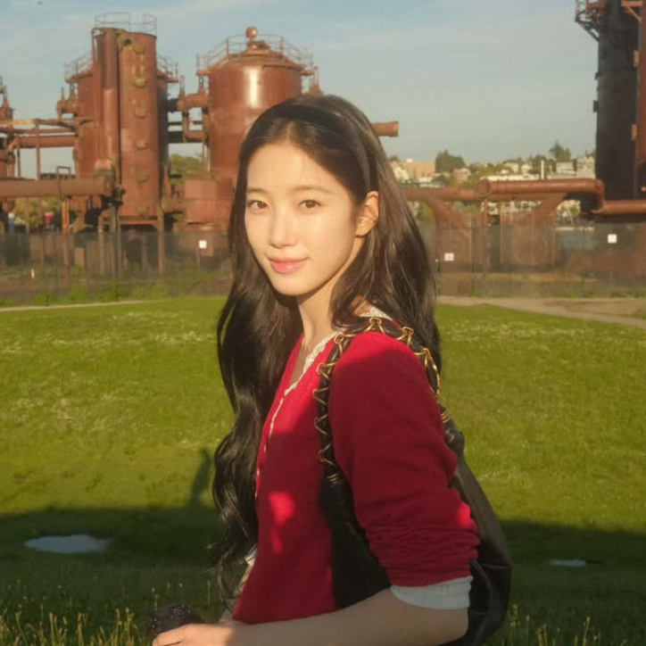 볼수록 수지 닮았네... 기안장2에서 난리난 카즈하 니트 코디
