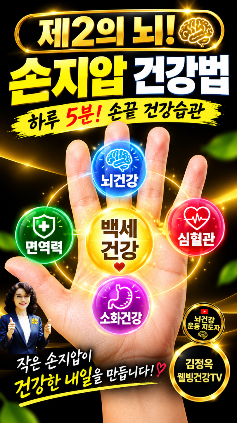 손지압 최고의 건강법 총정리! 조영춘박사의 논문 자료! 외 손건강 모든것!