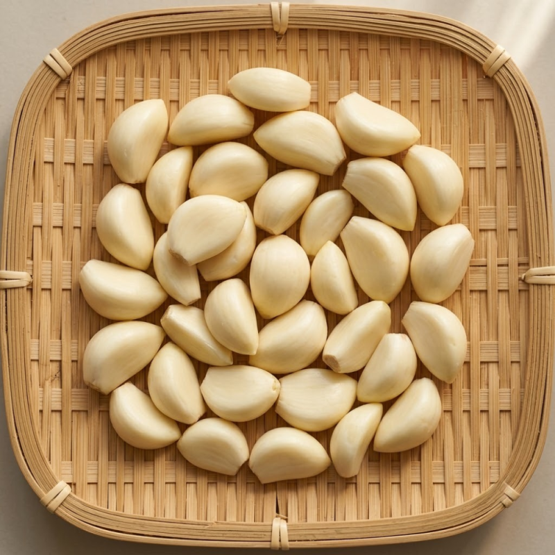 깐마늘 오래 보관법, 한 달 지나도 무르지 않는 밀폐 냉장과 냉동 기술