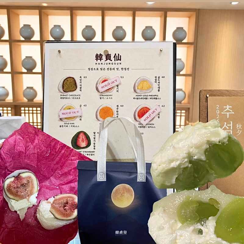 한정선 롯데백화점 본점 을지로ㅣ냉장보관 다음날 후기, 무화과 요거트 찹쌀떡 메뉴 추천