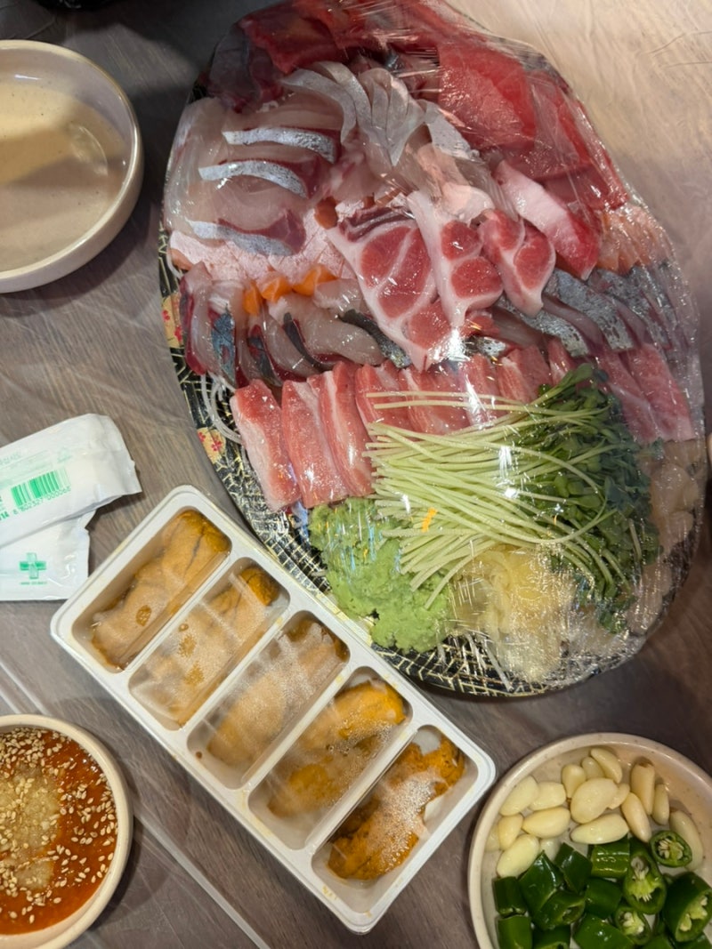 노량진수산시장 맛집 추천 노량진 경성상회 참치 고퀄리티 오마카세 모둠회