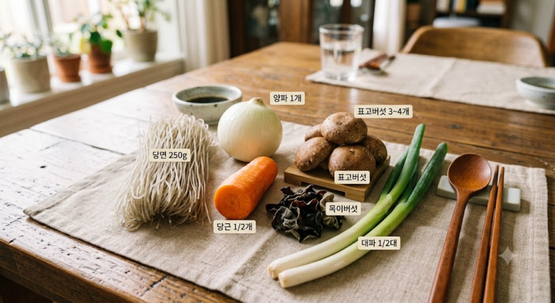 잡채 만드는 법 황금레시피｜소고기 잡채 vs 돼지고기 잡채 쉽게 만들기