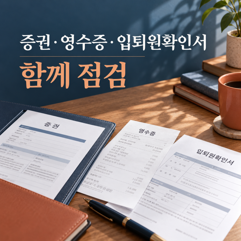 현대해상 간병인보험 청구서류, 영수증만 있으면 될까요?