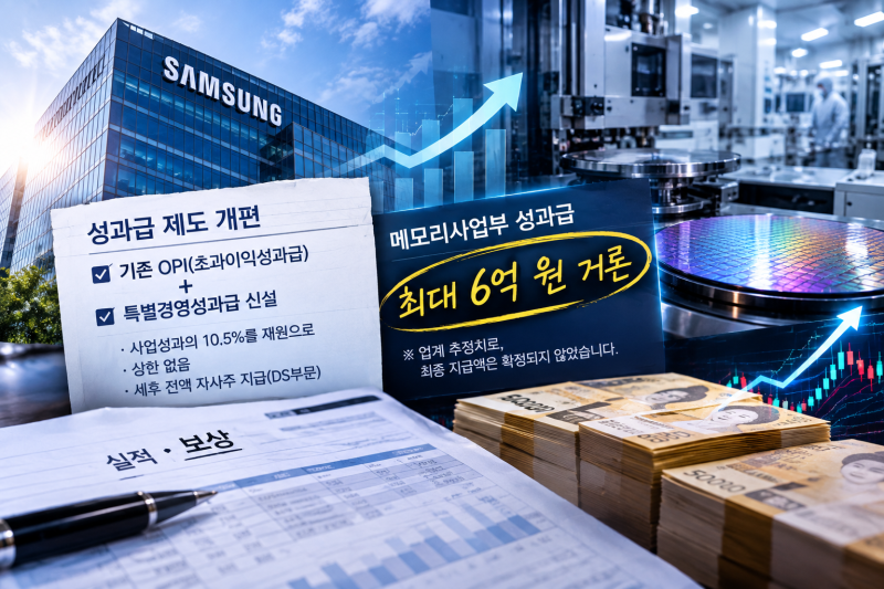"삼성전자 성과급 예상" 보다 커졌다…올해 얼마나 받을까