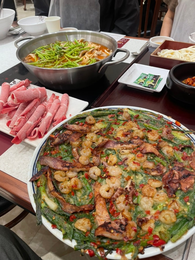 주차장 구비 가족과 함께한 군산 외식장소 개정면 장원갑칼국수 구암동맛집 군산칼국수맛집....