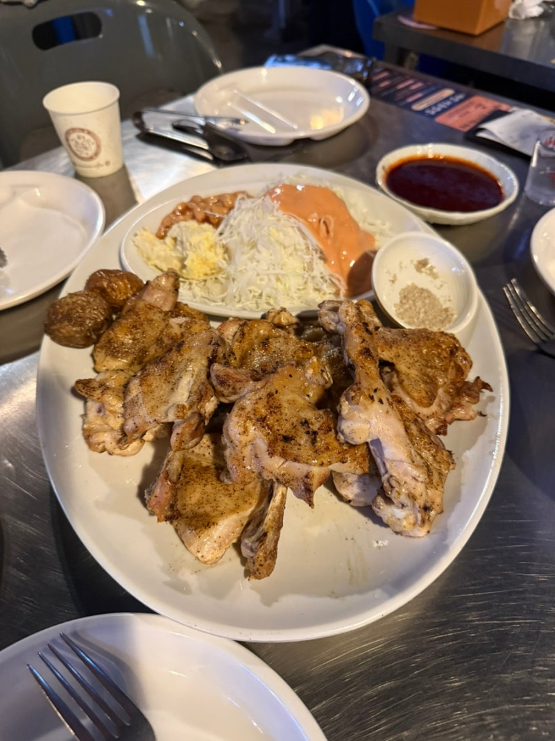 을지로 야장 숯불바베큐 맛집 달맞이광장바베큐 본점 캐치테이블 웨이팅 300번대 3시간 후기