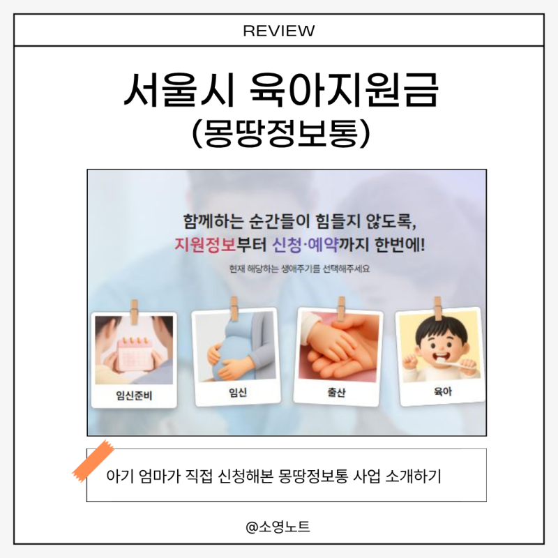 아기 낳고 받을 수 있는 지원금, 뭐가 있을까? 몽땅정보통 직접 확인