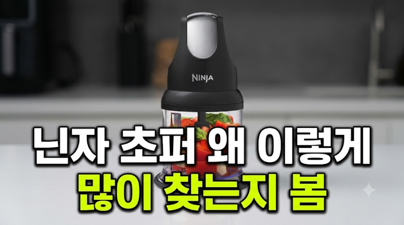 닌자 초퍼 전동 다지기 추천, 용량·소음·세척까지 따져본 정리
