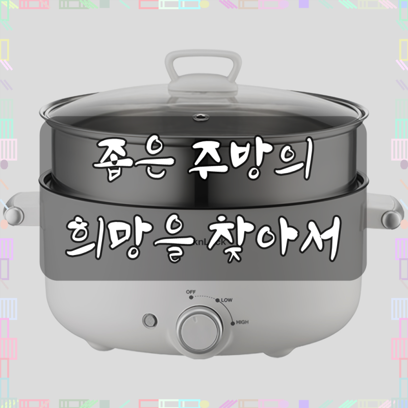 락앤락 전기 멀티쿠커 3L, EJP443