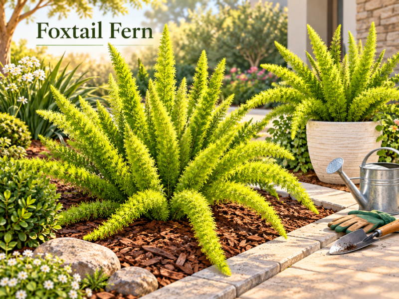 여우꼬리를 닮은 아스파라거스 메이리 Foxtail Fern 특징과 재배·관리·활용법