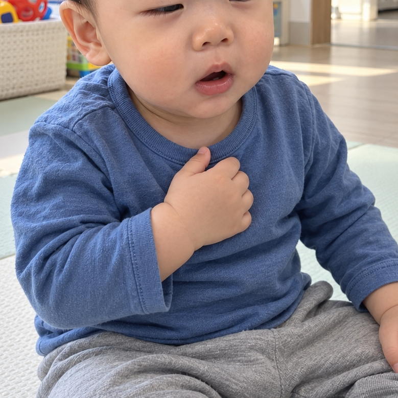 "컹컹 기침해요" 아기 크룹 증상, 치료와 대처 방법 알아봤어요