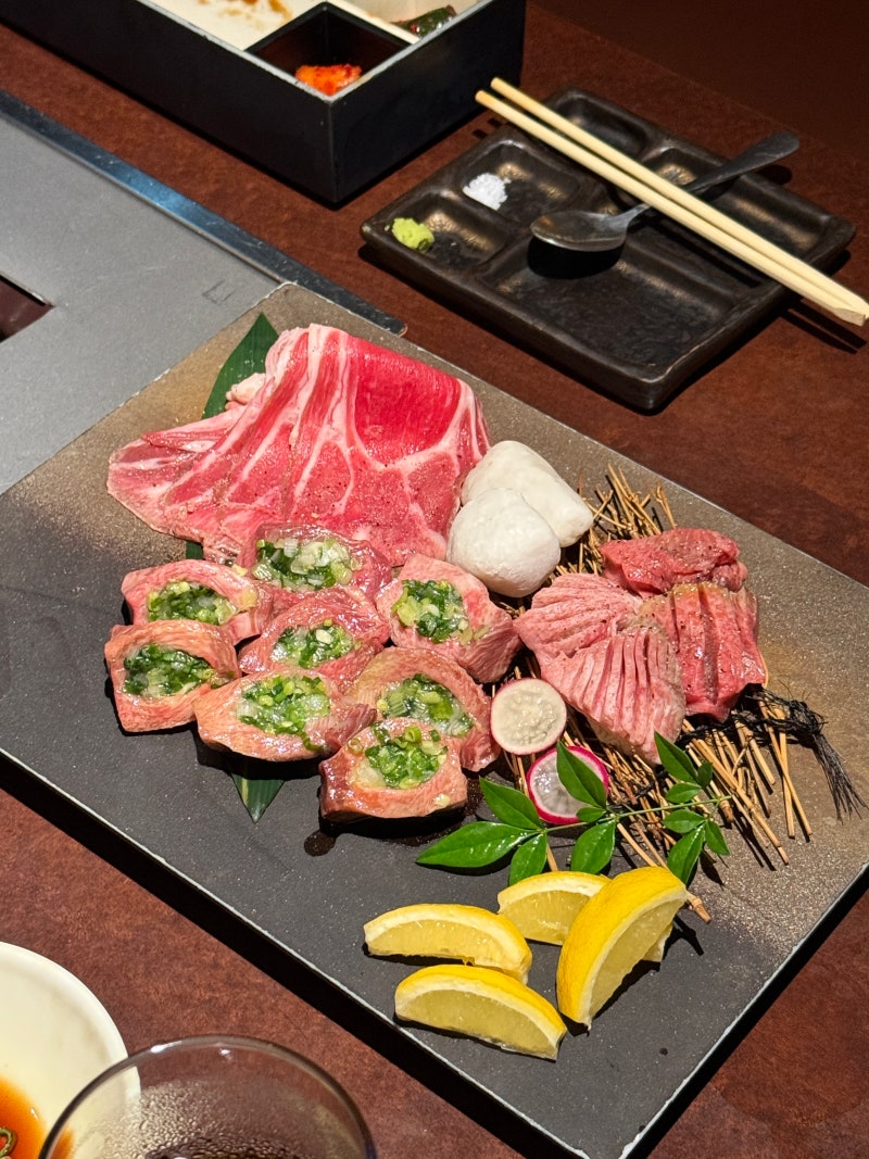 후쿠오카 텐진 야키니쿠 맛집 지하상가 미츠보시 혼밥가능