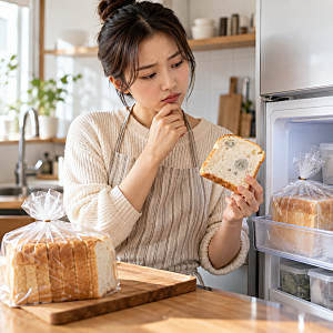곰팡이 핀 식빵 한쪽만 떼고 먹어도 될까? 버려야 하는 이유와 보관 방법