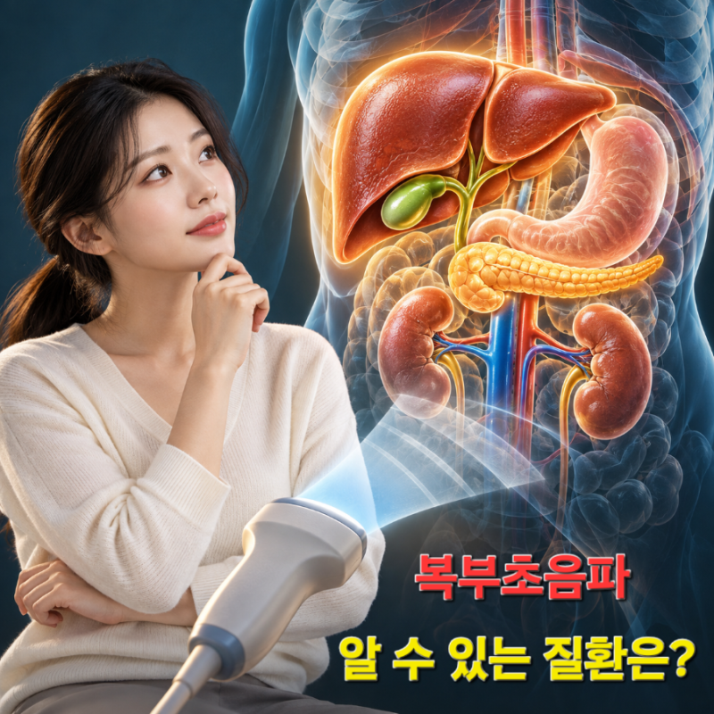 복부초음파 검사로 알 수 있는 질환은? 금식 시간부터 비급여 비용 비교까지