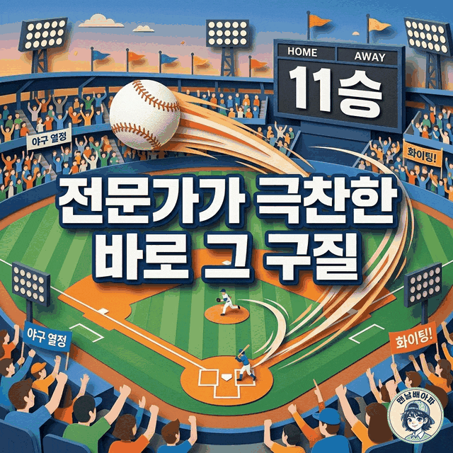 곽빈 25경기 11승, MLB 평가 '변화'…체인지업 주목