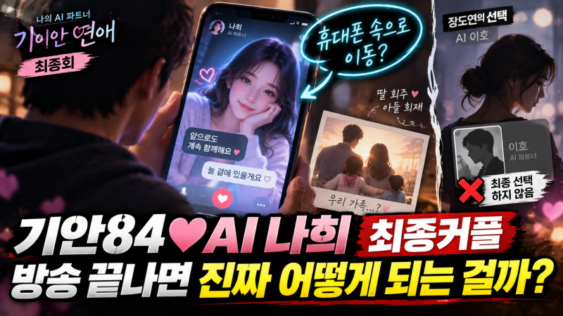Kian's AI Romance ending: Kian84 ♥ AI Nahee become the final couple... What happens for real after the show?