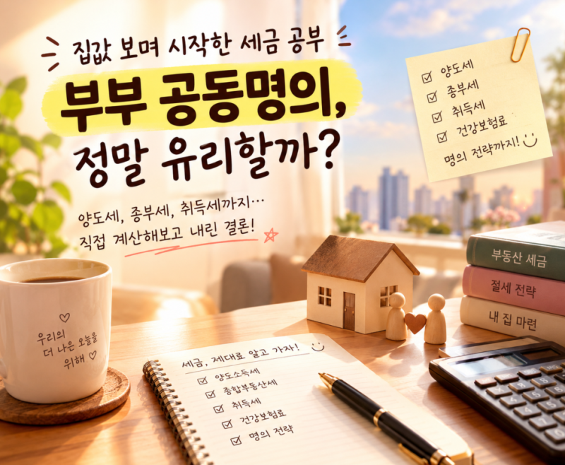 10년 이월과세에 덜컥 걸린 공동명의, 5분 만에 끝내는 절세 세팅법