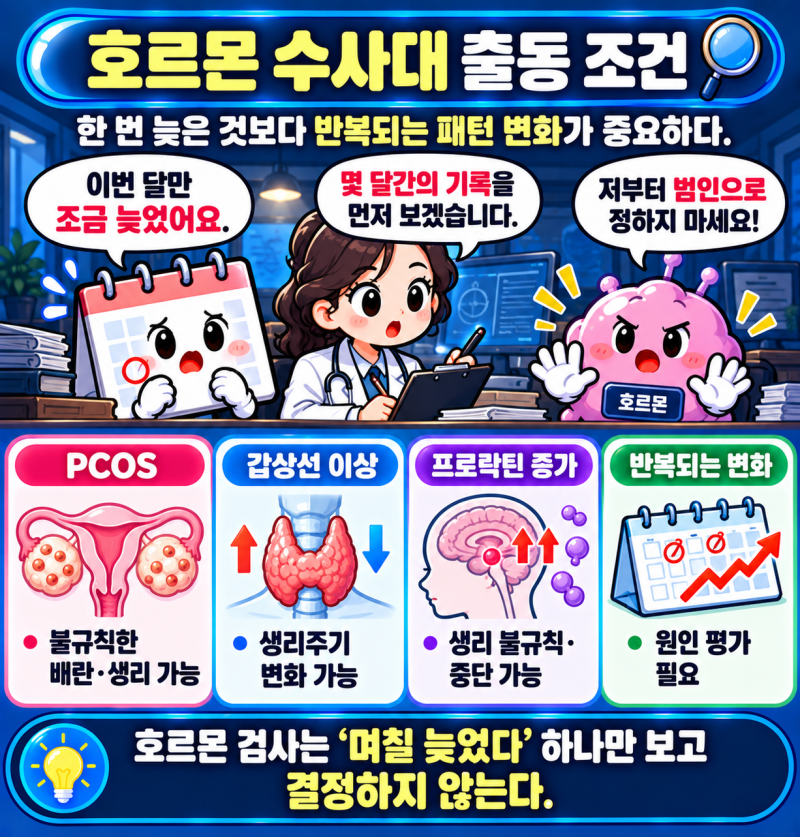 생리가 조금 늦으면 호르몬 문제일까? 생리불순 기준과 원인