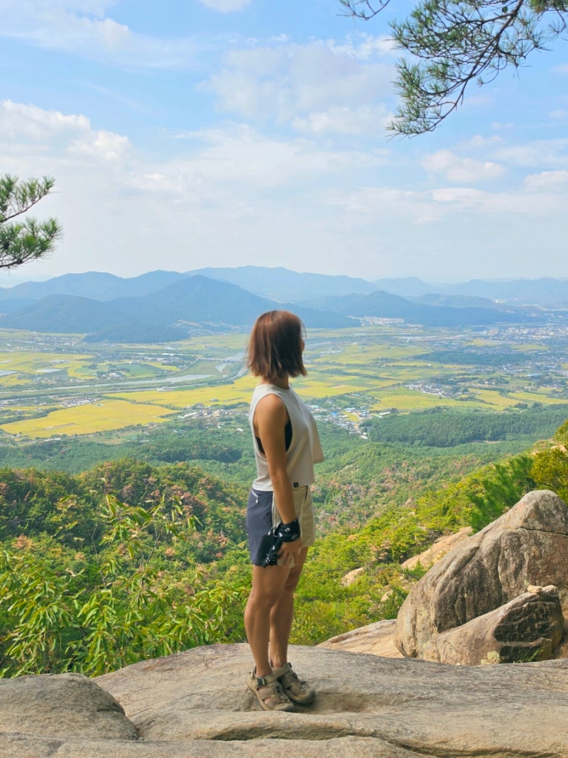 경주 남산 등산 코스(삼릉 탐방지원센터~금오봉~원점회귀)