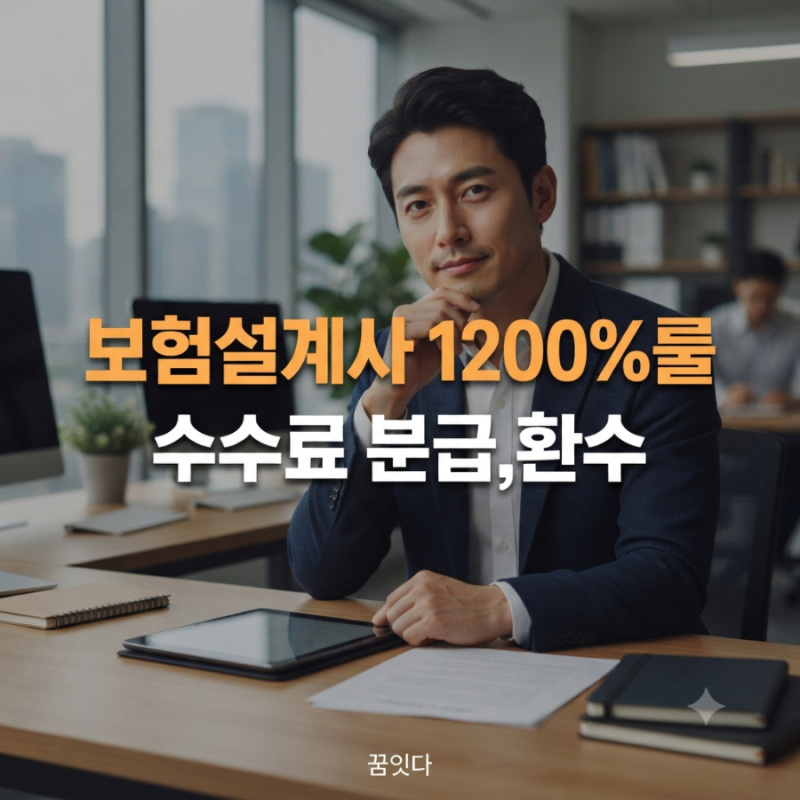 보험설계사 1200%룰, 수수료 분급, 환수까지… 앞으로 어떻게 준비해야 할까?