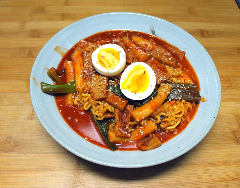 라볶이 만들기 류수영라볶이 레시피 라면볶이