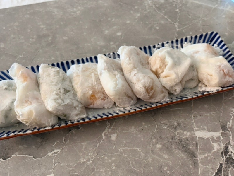 요거트 모찌 찹쌀떡 집에서 만들기｜라이스페이퍼 초간단 레시피, 다이어트 간식 추천