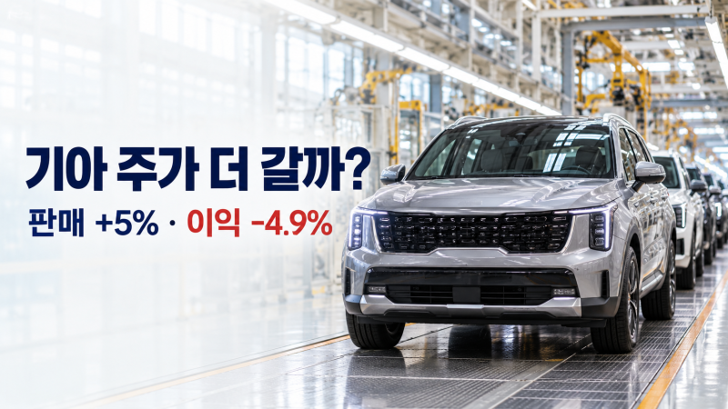 기아 주가 21만→11만원 하락이유와 상승 요인 전망