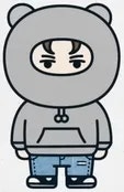 [Miniteen] SEVENTEEN Vernon's Character 'Nonbeo' Collection! The Hip and Cute My-Way Bear Alien
