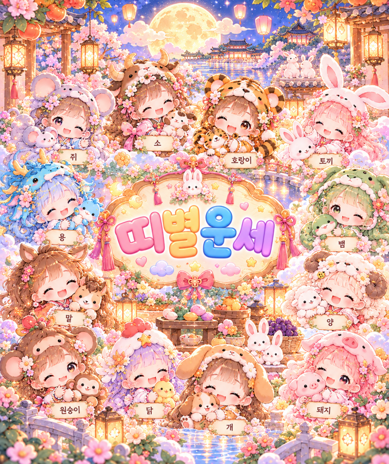 [오늘의 운세] 2026년 9월 27일 일요일 (음력 8월 17일) 띠별·생년별 운세 (feat. 갑진일, 푸른 용....