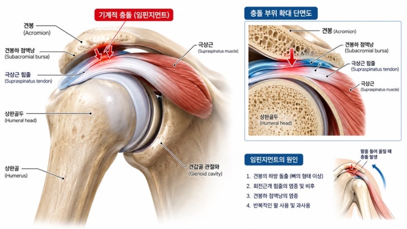 벤치프레스할 때 어깨 앞쪽 찌릿한 찝힘? 과도한 숄더팩킹의 함정과 전거근 재활 3단계