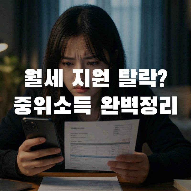서울청년월세지원 탈락하는 이유? 중위소득기준 완벽 정리